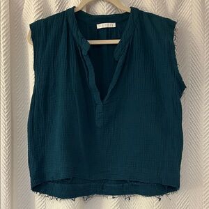 Karlie Sleeveless Blouse - Deep Teal